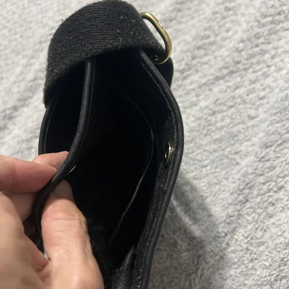 Michael Kors leather adjustable Crossbody bag black